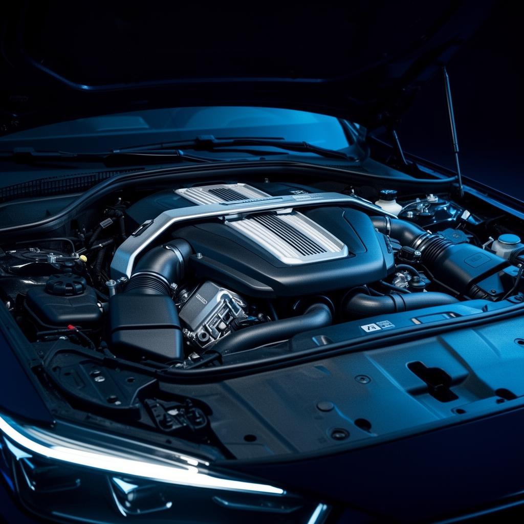 Motor twin-turbo